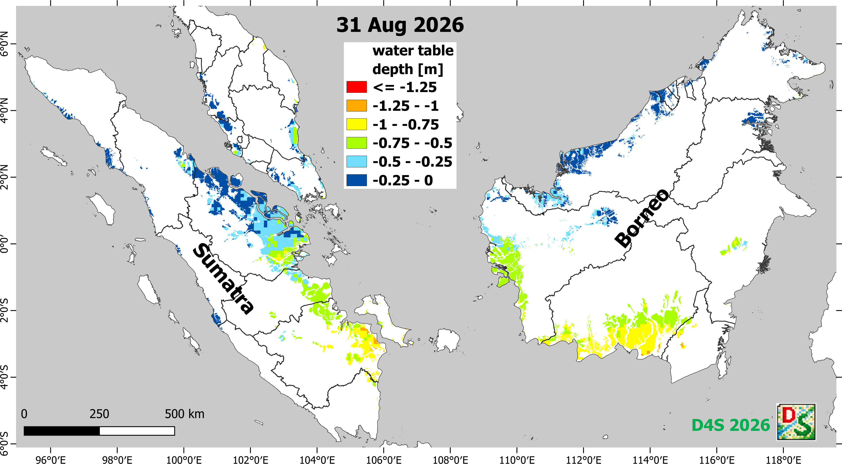 2026 water table depth map